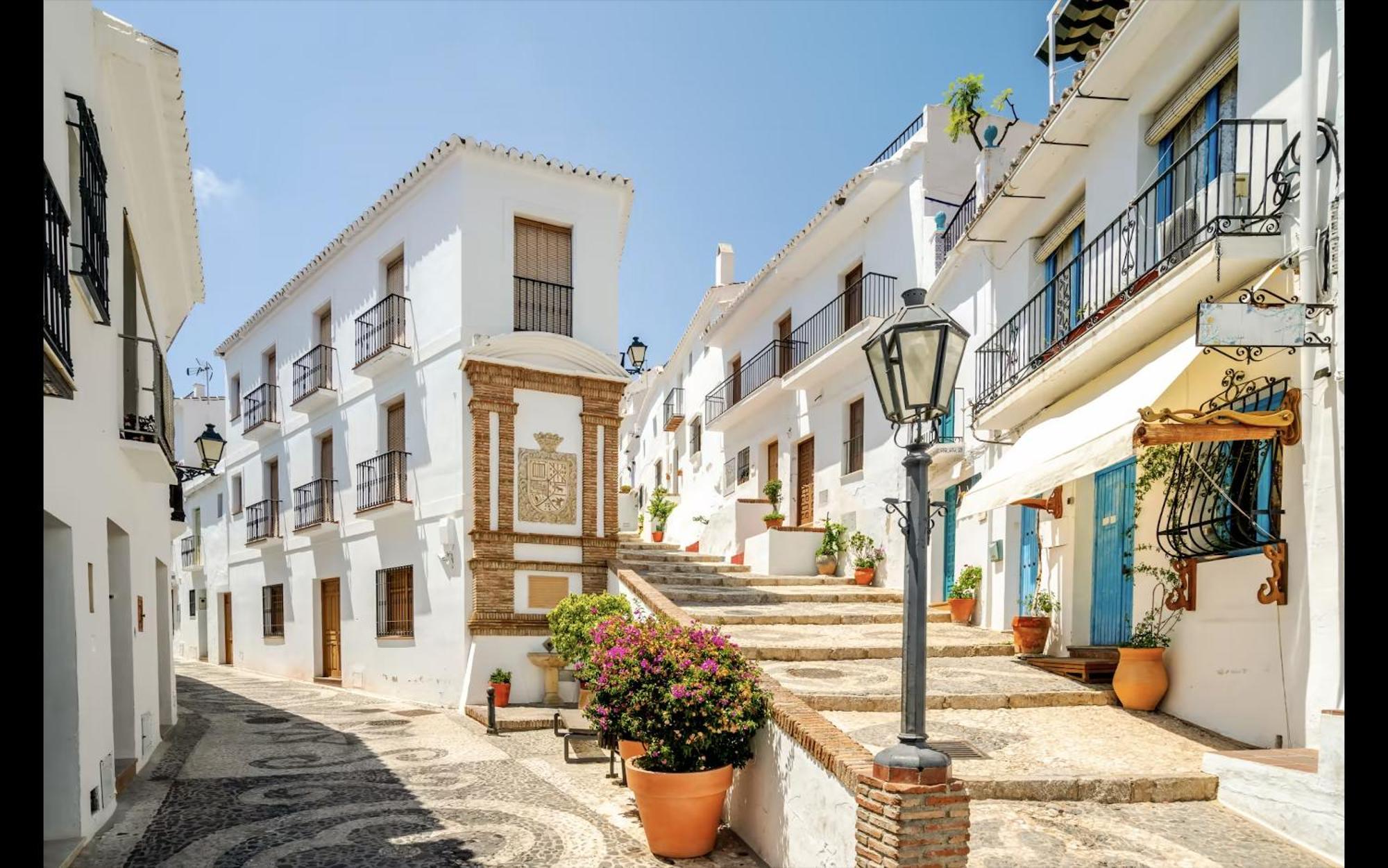 Precioso Apartamento De Dos Plantas Con Vistas Frigiliana Zewnętrze zdjęcie